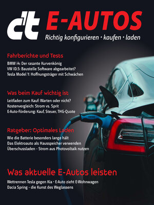cover image of c't E-Autos